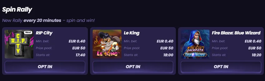 Funbet Casinò Spin Rally
